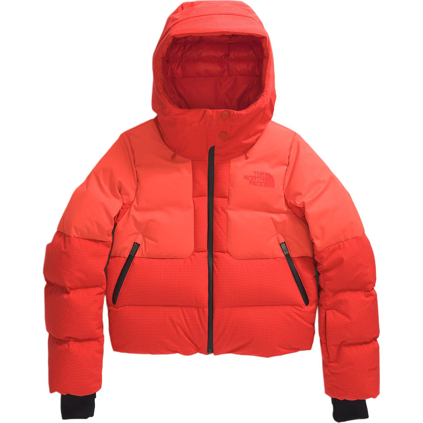 

THE NORTH FACE Женская укороченная пуховая куртка, Fire Red/Dark Orange
