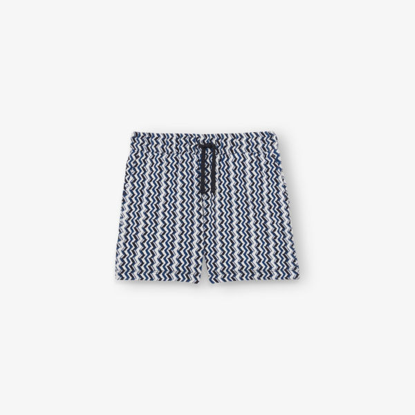 

Шорты хлопковые Teti zig-zag для детей 3-9 лет Reiss, синий
