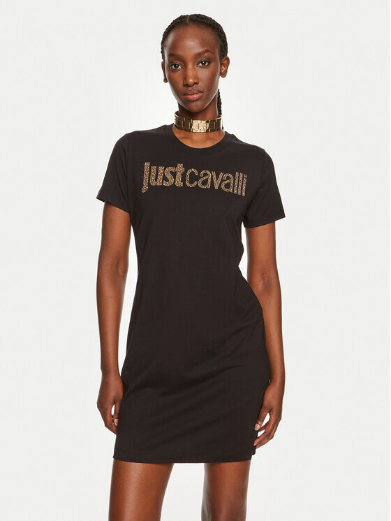 

Дневное платье regular fit Just Cavalli, черный