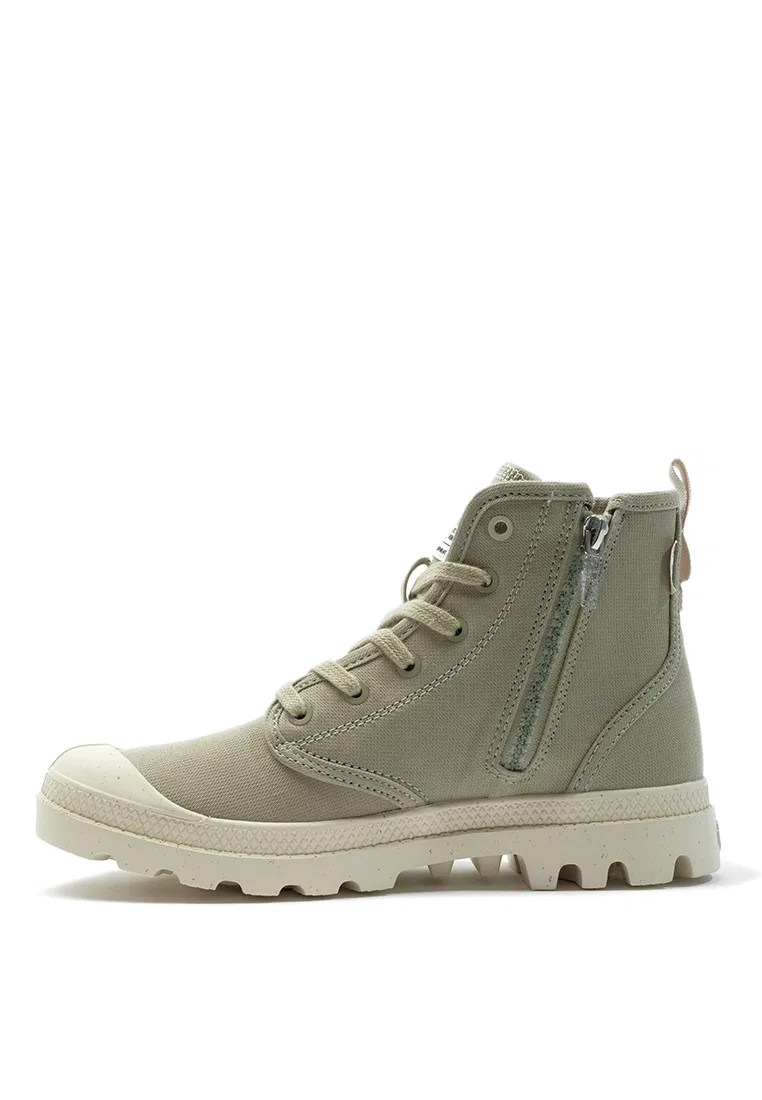 Кроссовки-ботинки высокие PAMPA HI ZIP ORGANIC, PAMPA Palladium, зеленый — фото 4