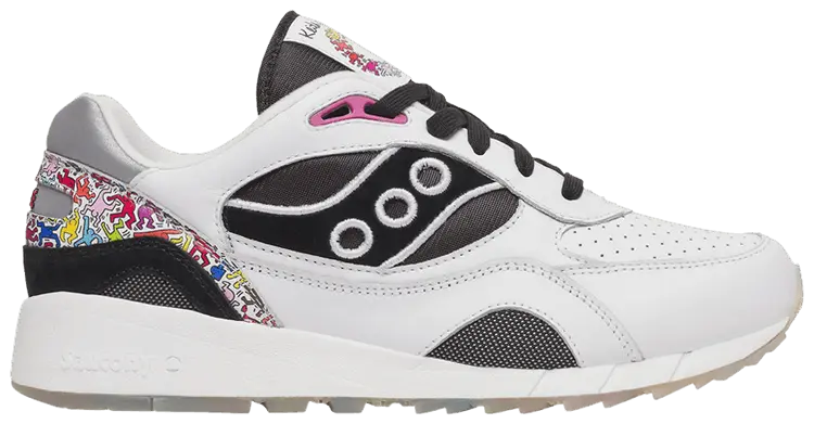 

Кроссовки Saucony Keith Haring x Shadow 6000 'Love', белый