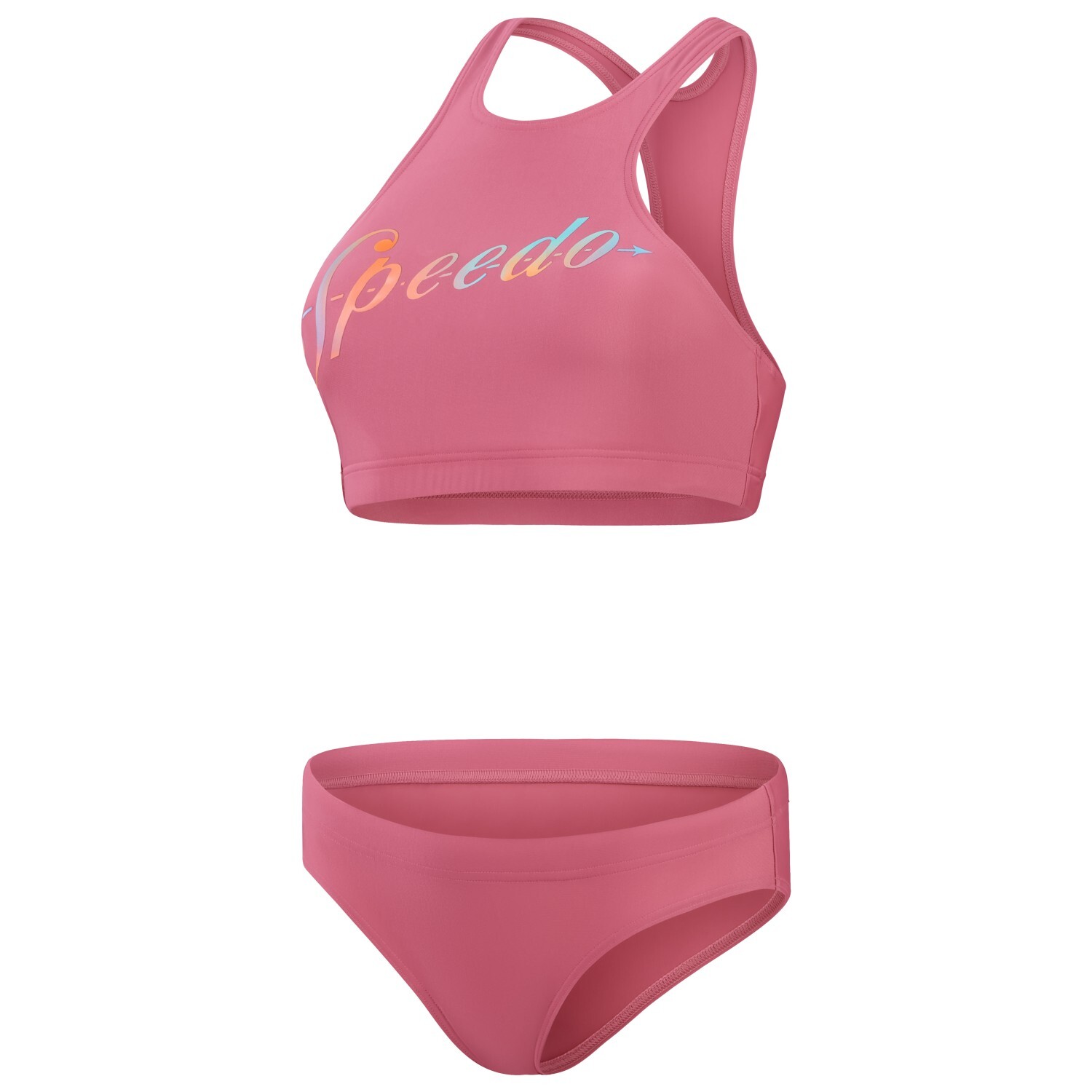 

Бикини Speedo Women's Logo Volley 2 Piece, розовый