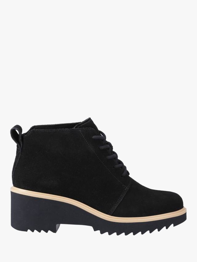 Maude кожаные ботинки на шнуровке TOMS, Black