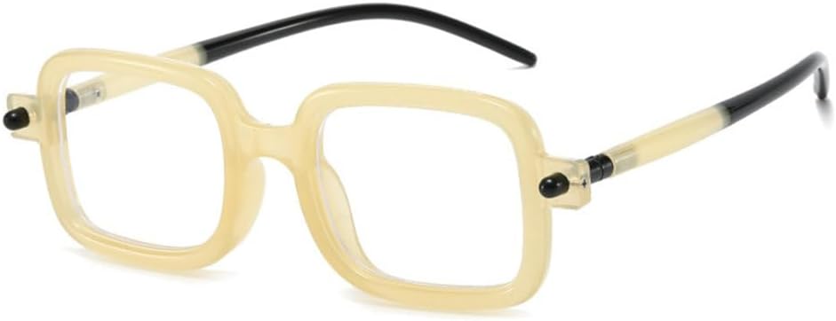 

LVTFCO Модные солнцезащитные очки для женщин, защита от УФ-излучения UV400, винтажные заклепки, мужские панк-очки, прозрачные градиентные солнцезащитные очки, Beige Clear