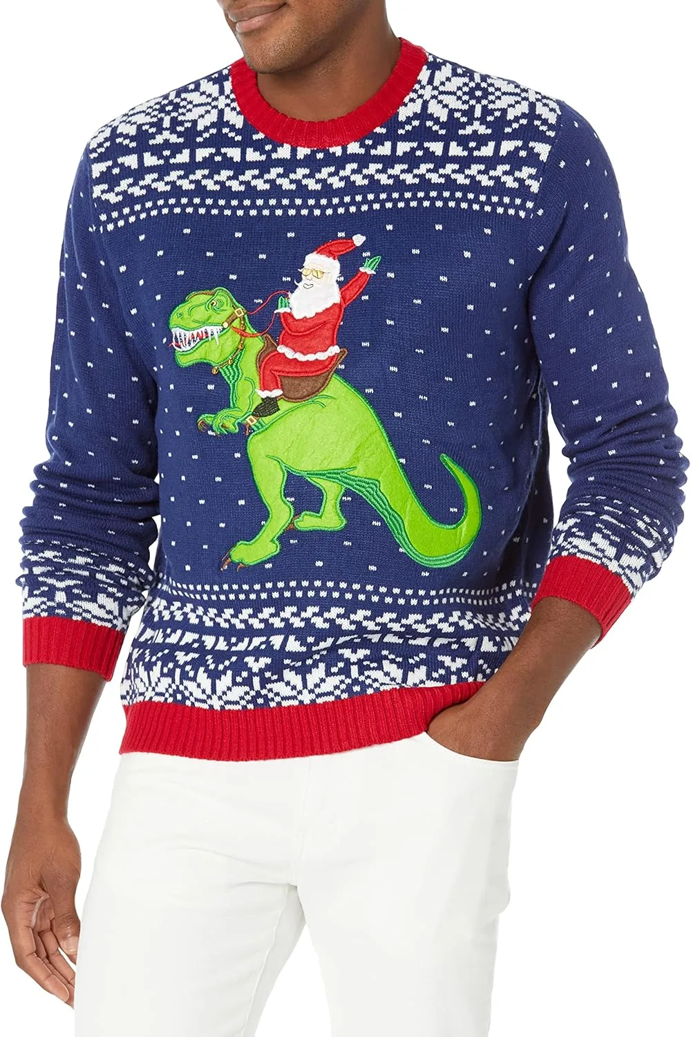 

Blizzard Bay мужской длинный свитер Ugly Christmas