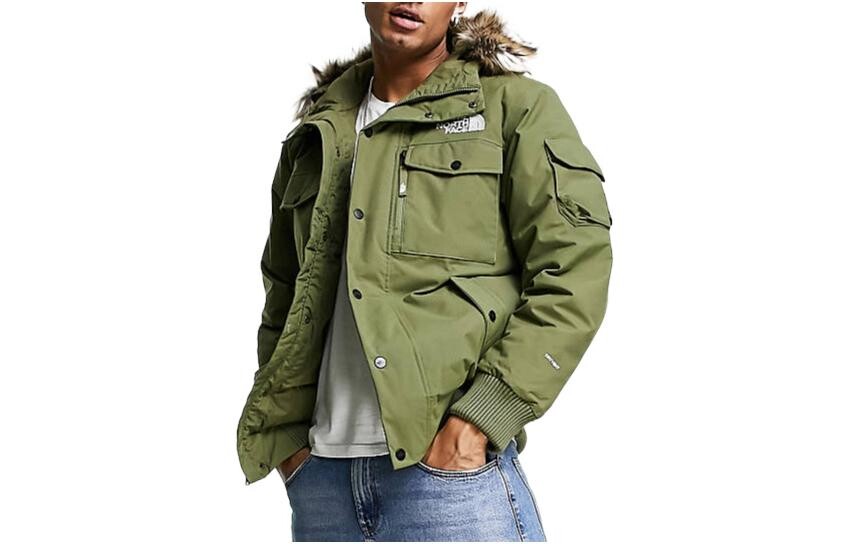 

Куртка мужская зеленая The North Face, зеленый