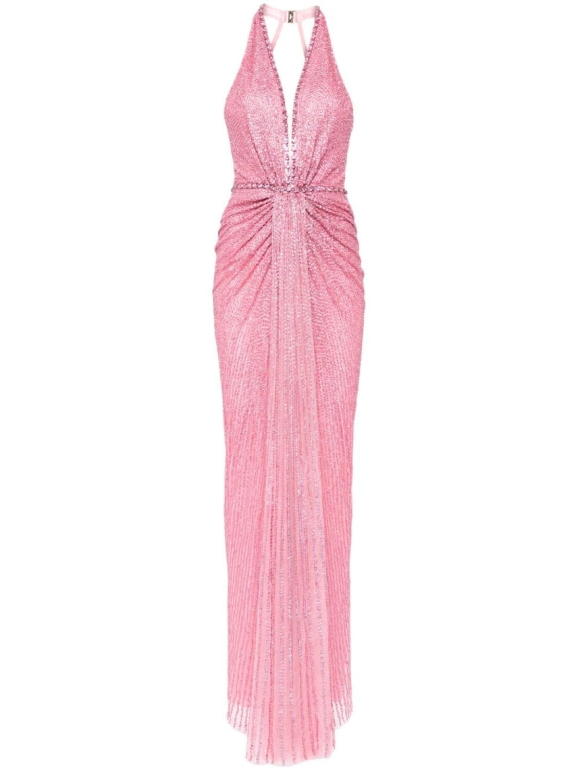 

Декорированное платье Petunia Jenny Packham, розовый