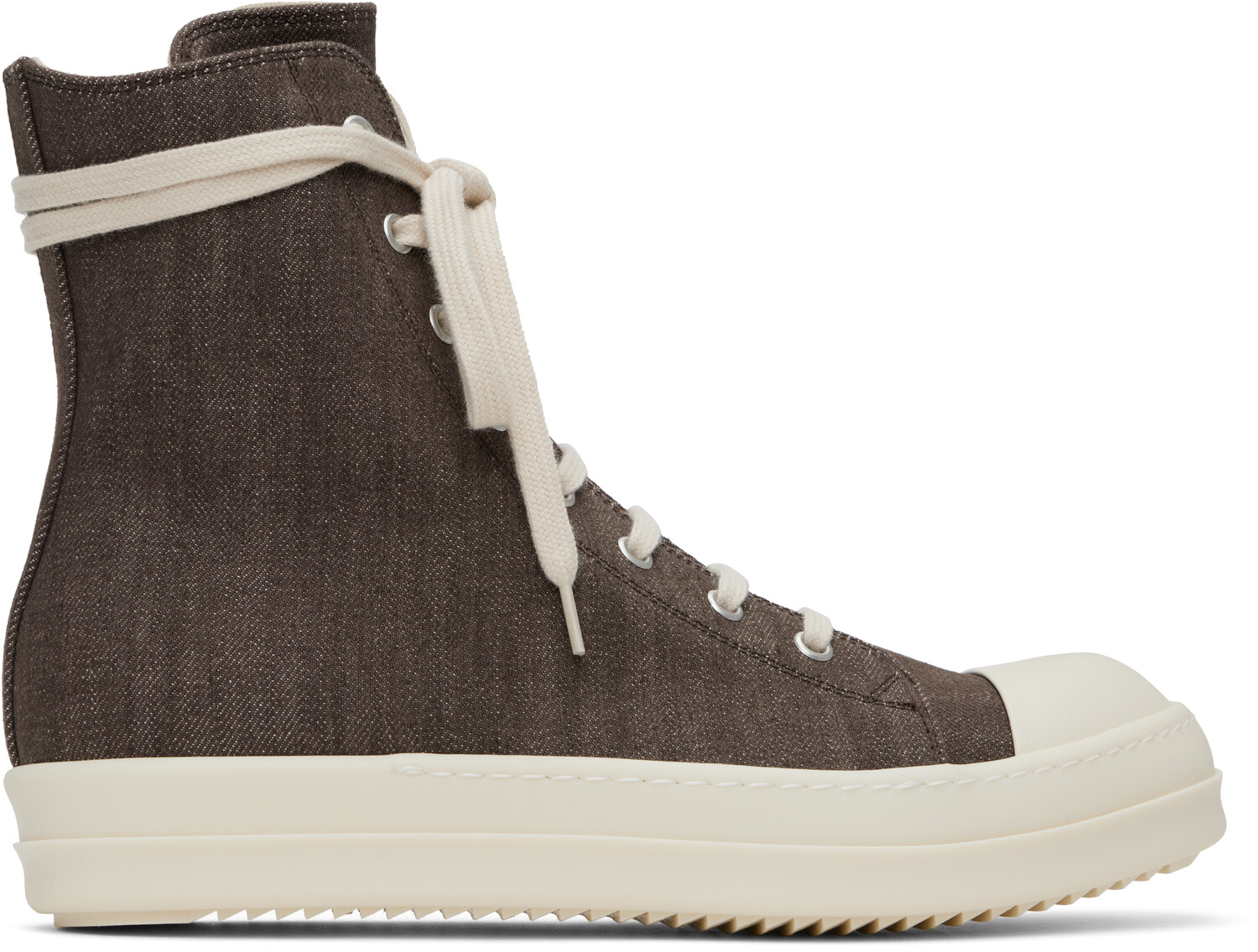 

Серые кроссовки Porterville Denim Sneaks Rick Owens DRKSHDW, Серый, Серые кроссовки Porterville Denim Sneaks Rick Owens DRKSHDW