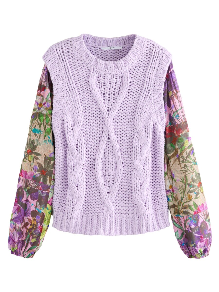 

Свитер Next, цвет Lilac/Orchid