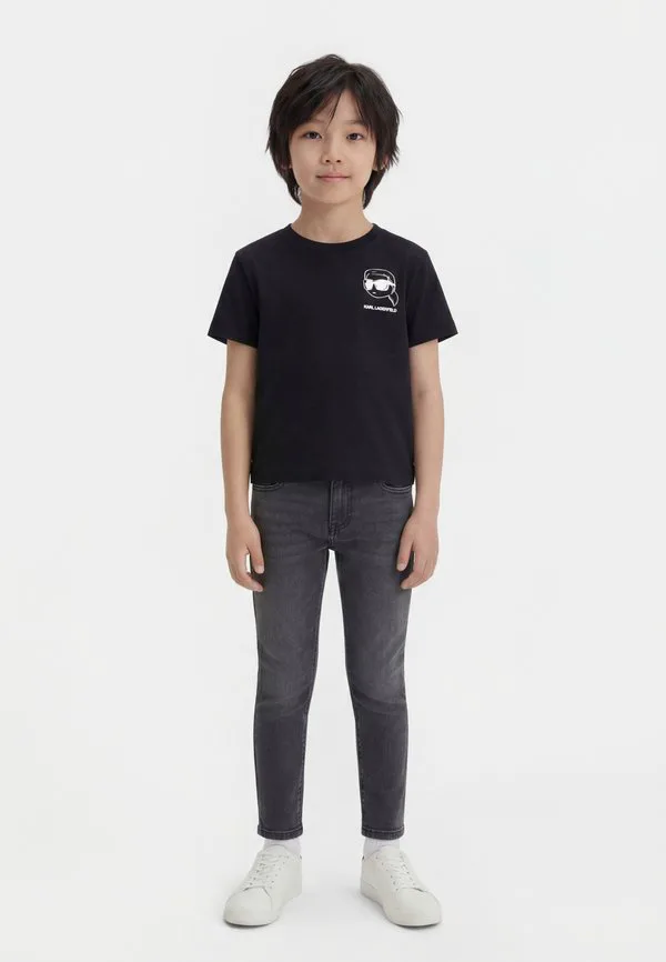 Футболка унисекс с принтом Karl Lagerfeld Kids, Black