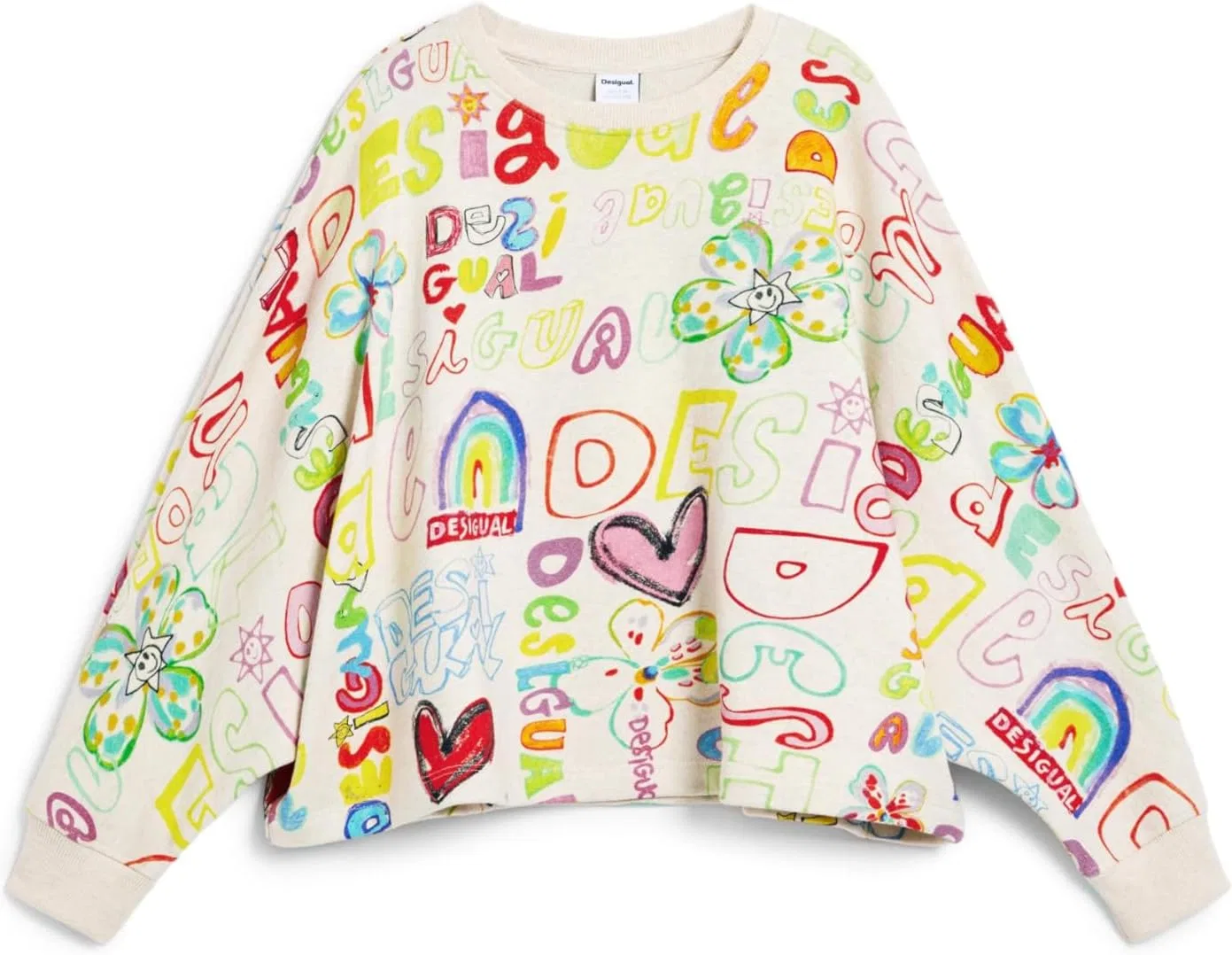 Детский свитшот Desigual, белый
