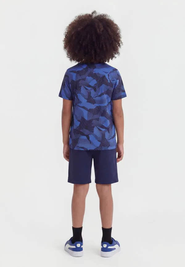 Футболка унисекс logo lab story Puma, New Navy — фото 2