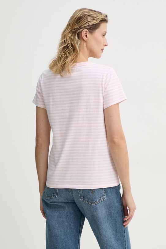 Футболка хлопковая LSE_PERFECT VNECK Levi'S, розовый — фото 3