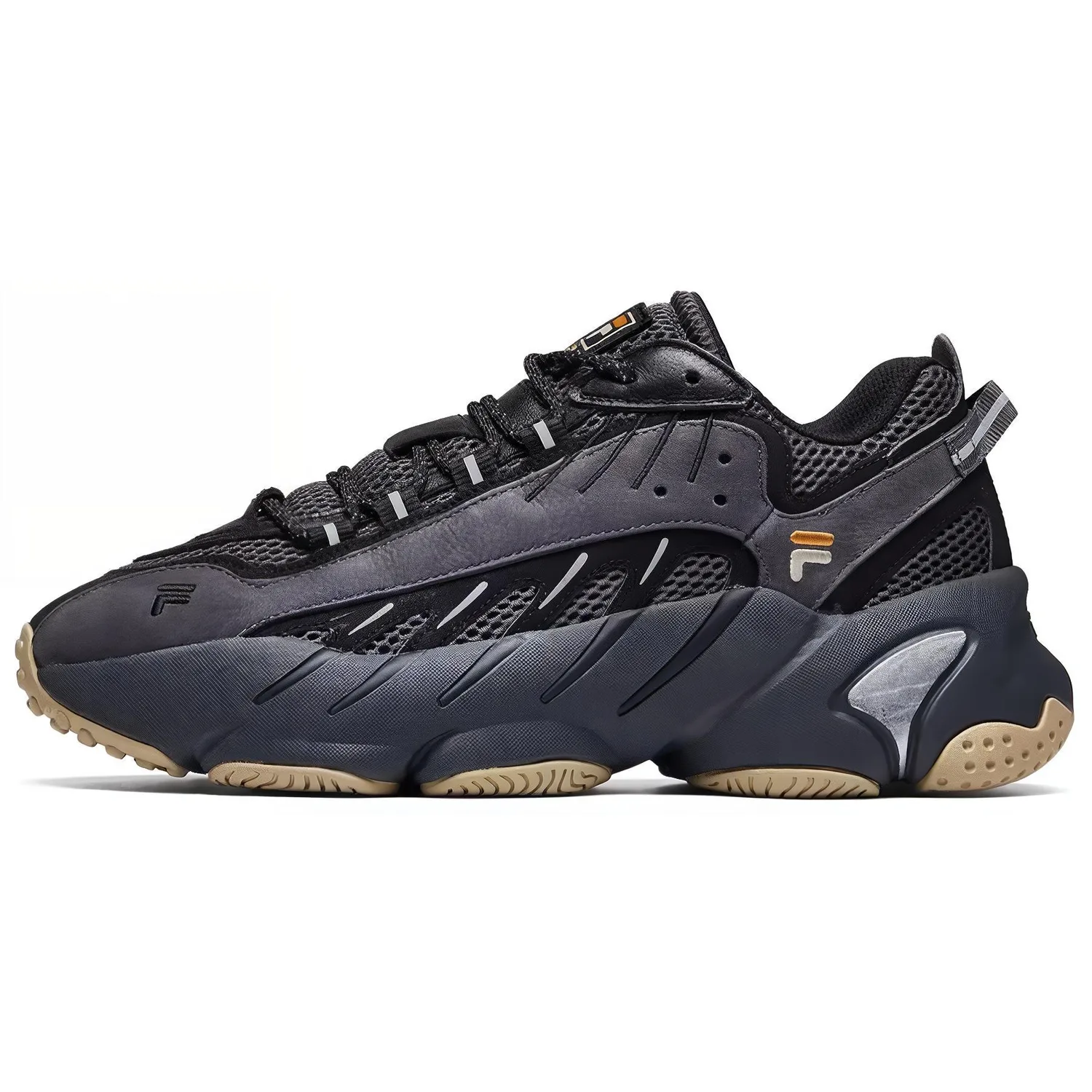 FILA FUSION Кроссовки ADE Fabric Height Increasing Low top мужские черные