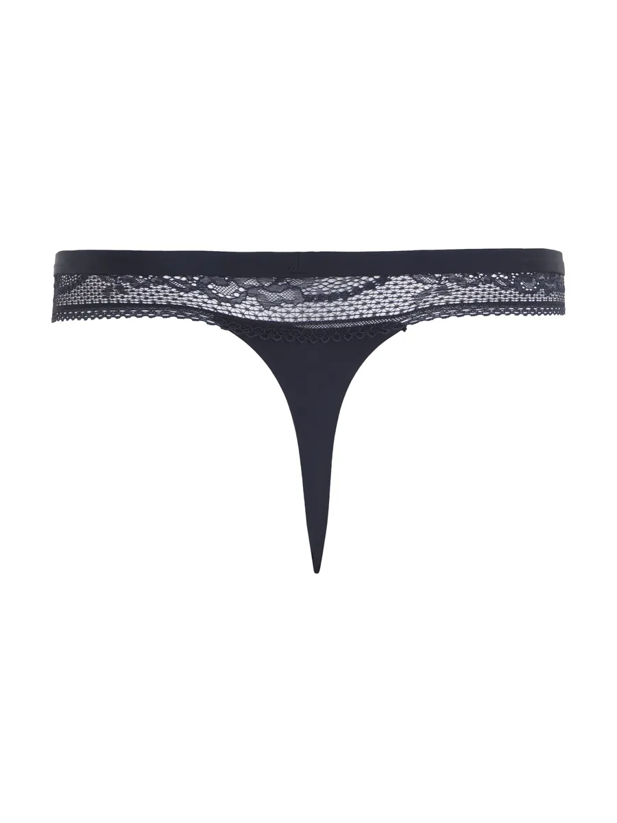Tommy Hilfiger Underwear Трусики с кружевными деталями, синий — фото 4