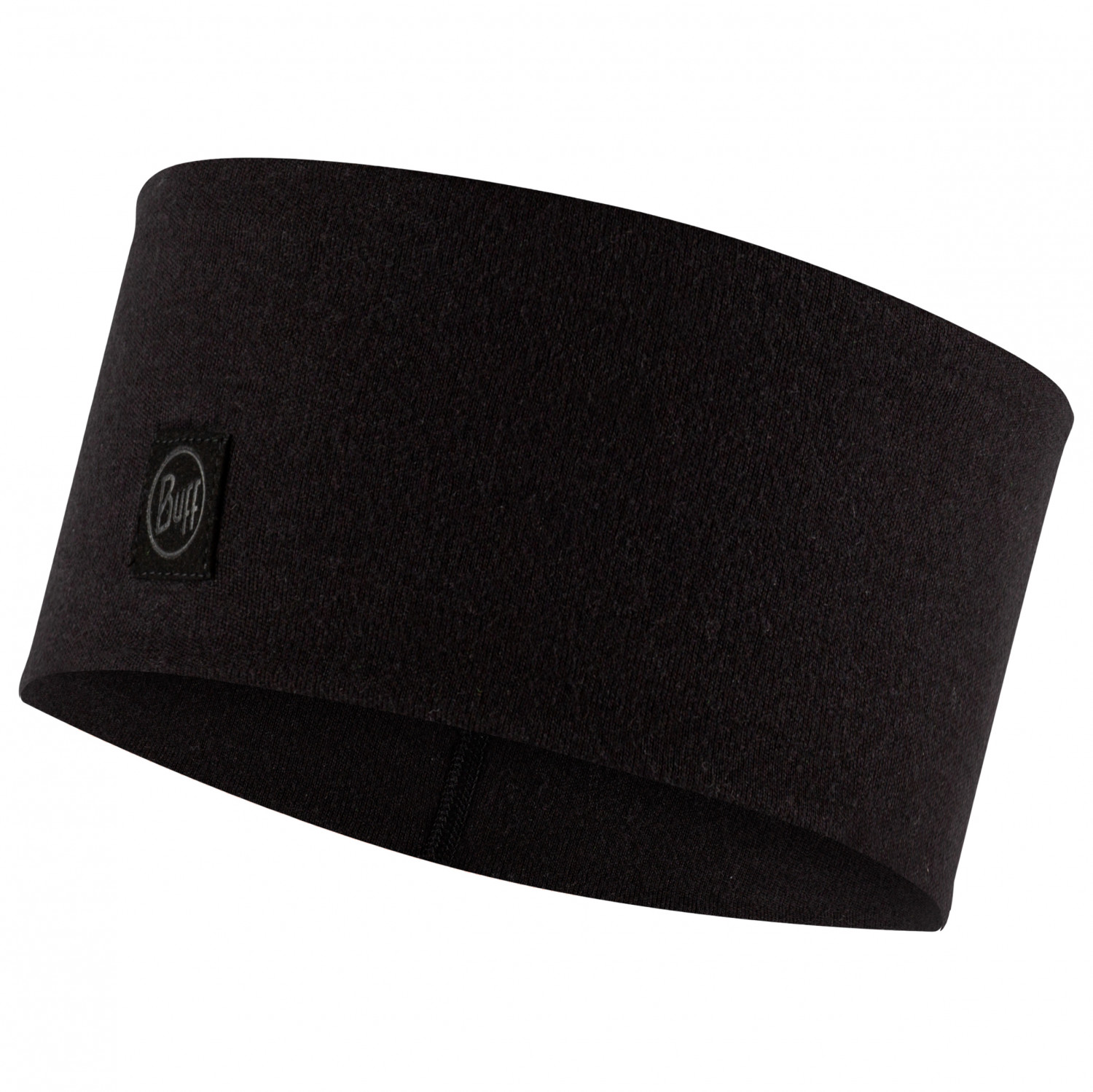 

Повязка на голову Buff Merino Wide Headband, цвет Solid Black