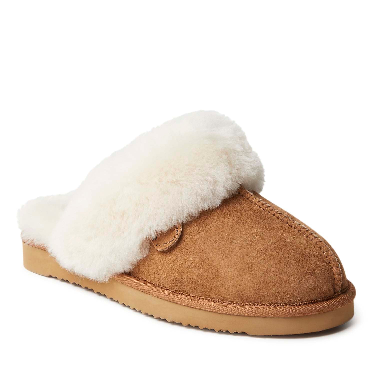 

Женская куртка Fireside By Dearfoams Sydney из натуральной овчины Scuff, цвет chestnut