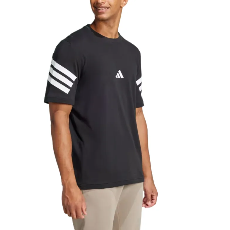 Футболка Future Icons 3 Stripes для детей Adidas, черный — фото 4