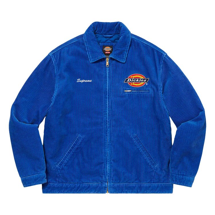 

Куртка Supreme x Dickies Corduroy Work Jacket 'Royal', синий
