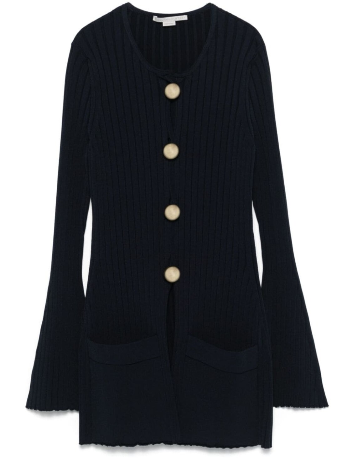 

Stella McCartney кардиган в рубчик, синий