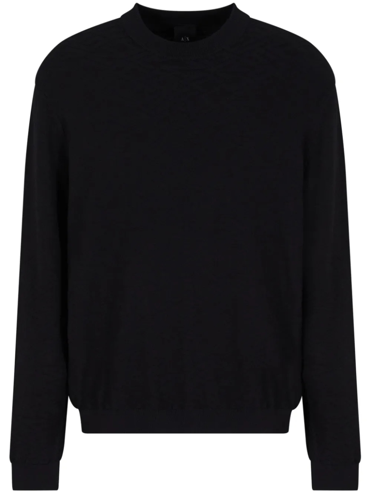 

Armani Exchange толстовка с круглым вырезом, черный