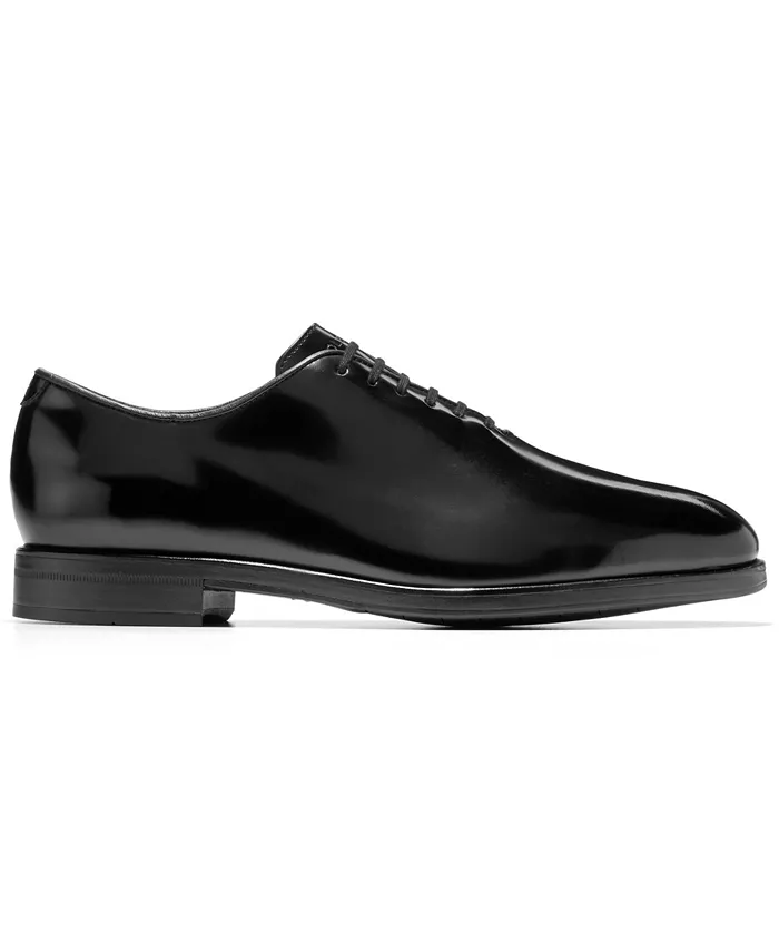 Мужские оксфорды Foster Grand цельнокроеные с закрытой союзкой Cole Haan, черный — фото 2
