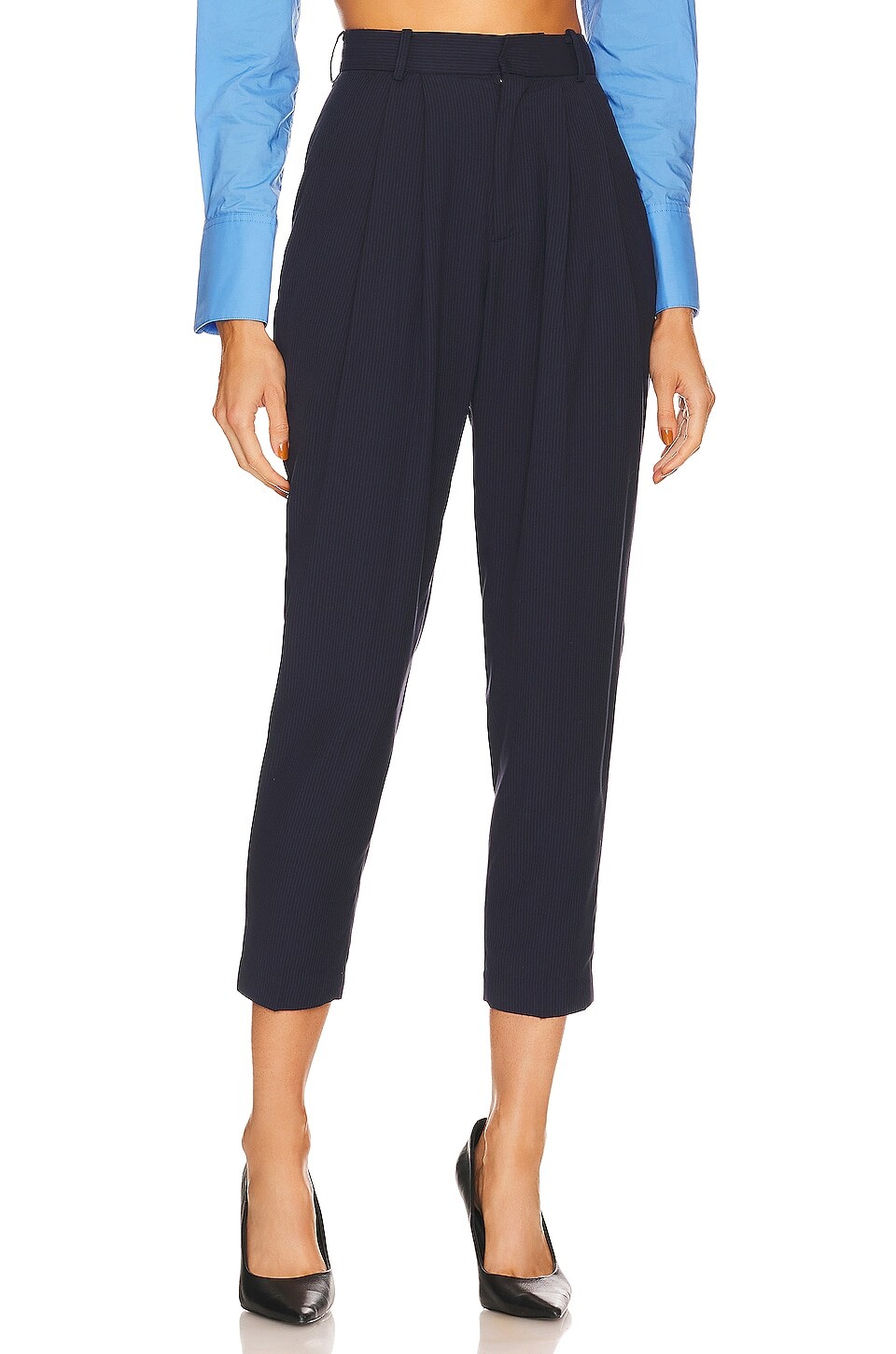 

Брюки L'Academie Beck Trouser, цвет Navy & Blue Stripe