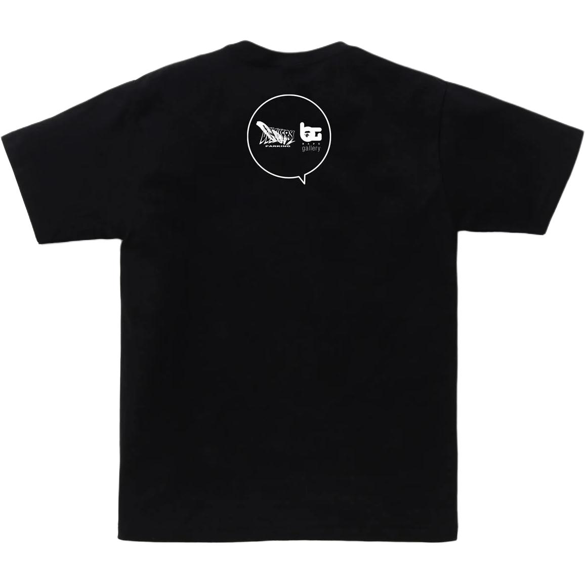 Футболка Bape Gallery X Coin Parking Delivery A BATHING APE, черная — фото 3