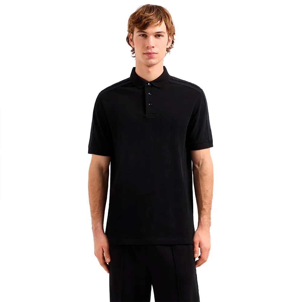 

Поло с коротким рукавом Armani Exchange XM000307A_F10366U, черный
