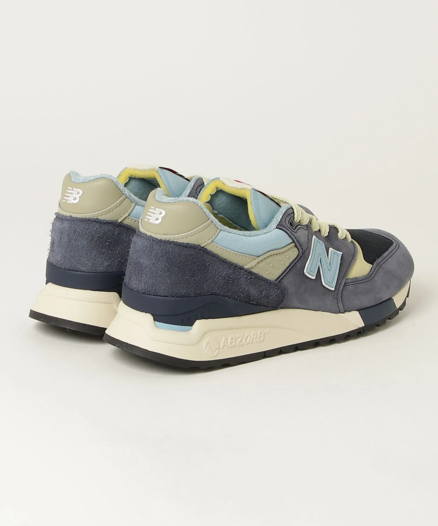 Унисекс кроссовки New Balance Made in USA 998 тёмно-синие — фото 2
