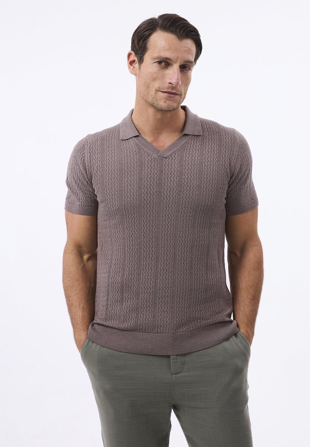 

Рубашка поло SHORT SLEEVE Felix Hardy, коричневый