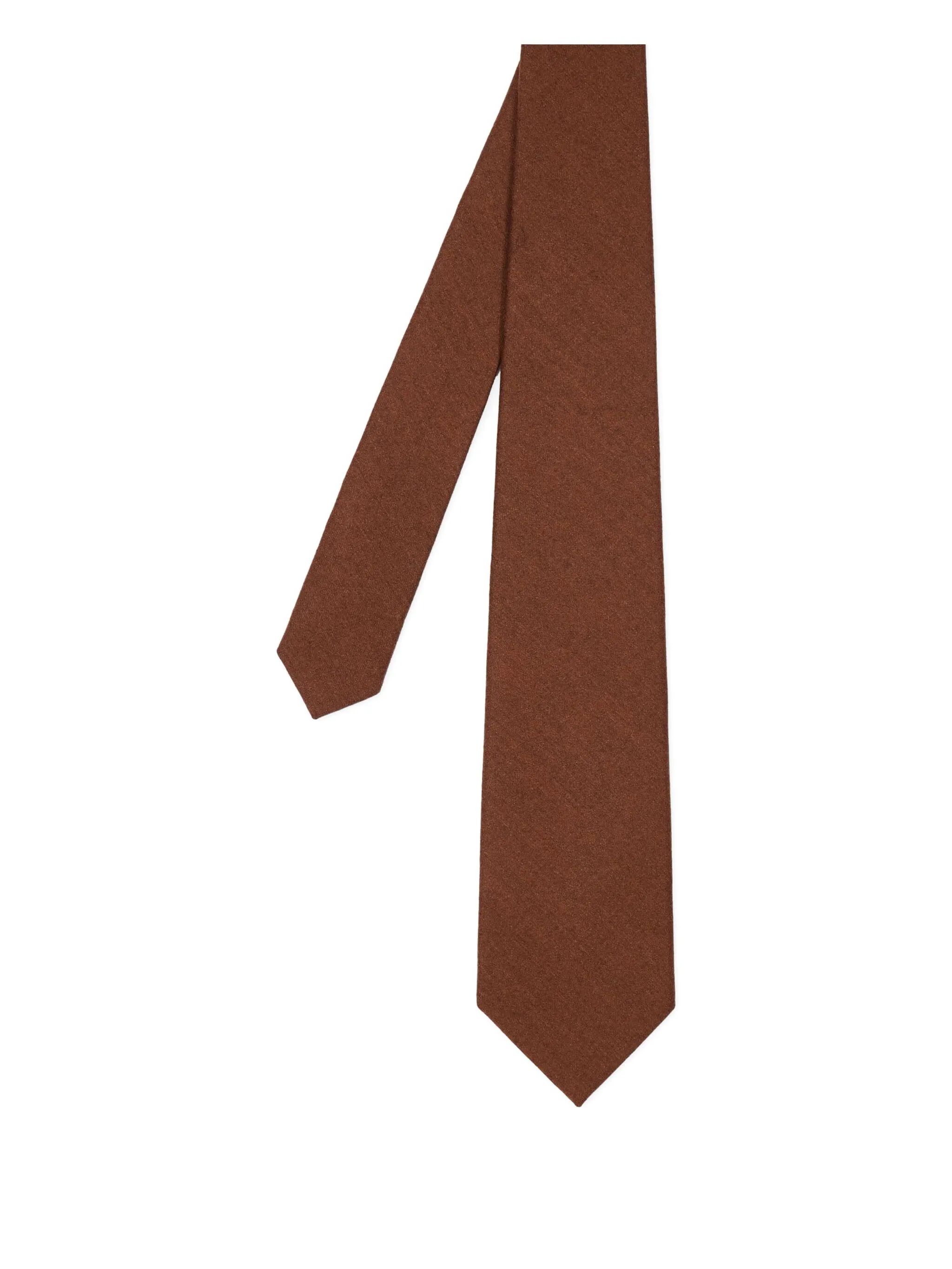 

Галстук с заостренным концом Paul Smith, коричневый