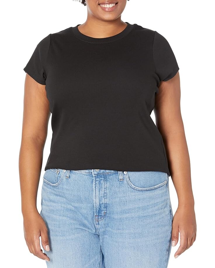 

Футболка Madewell Plus Brightside, цвет True Black