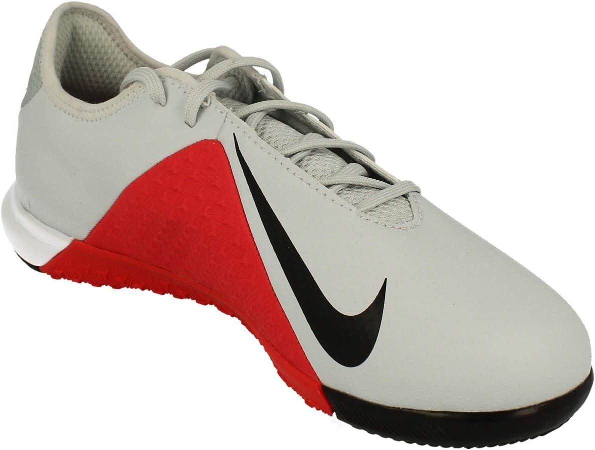 Футбольные бутсы Nike Junior Phantom Vsn Academy IC AR4345, Pure Platinum Black Crimson 060 — фото 4