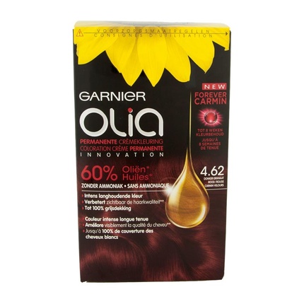 

Olia 4.62 Темно-гранатовый красный цвет волос Garnier