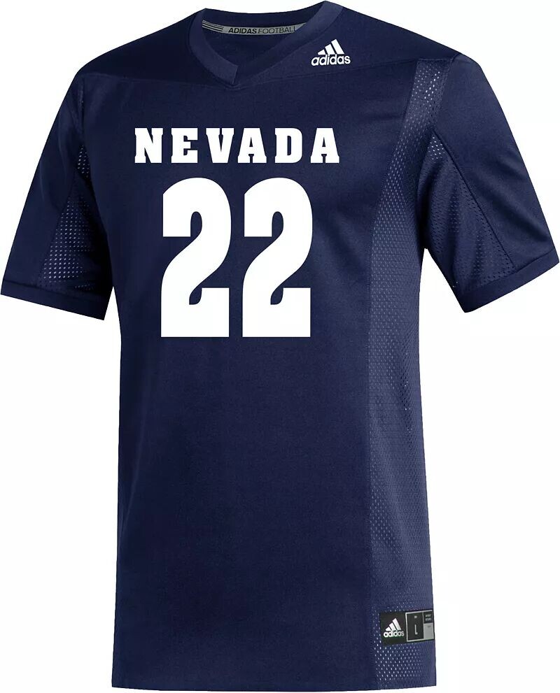 

Мужская футбольная майка Adidas Nevada Wolf Pack Silver Replica