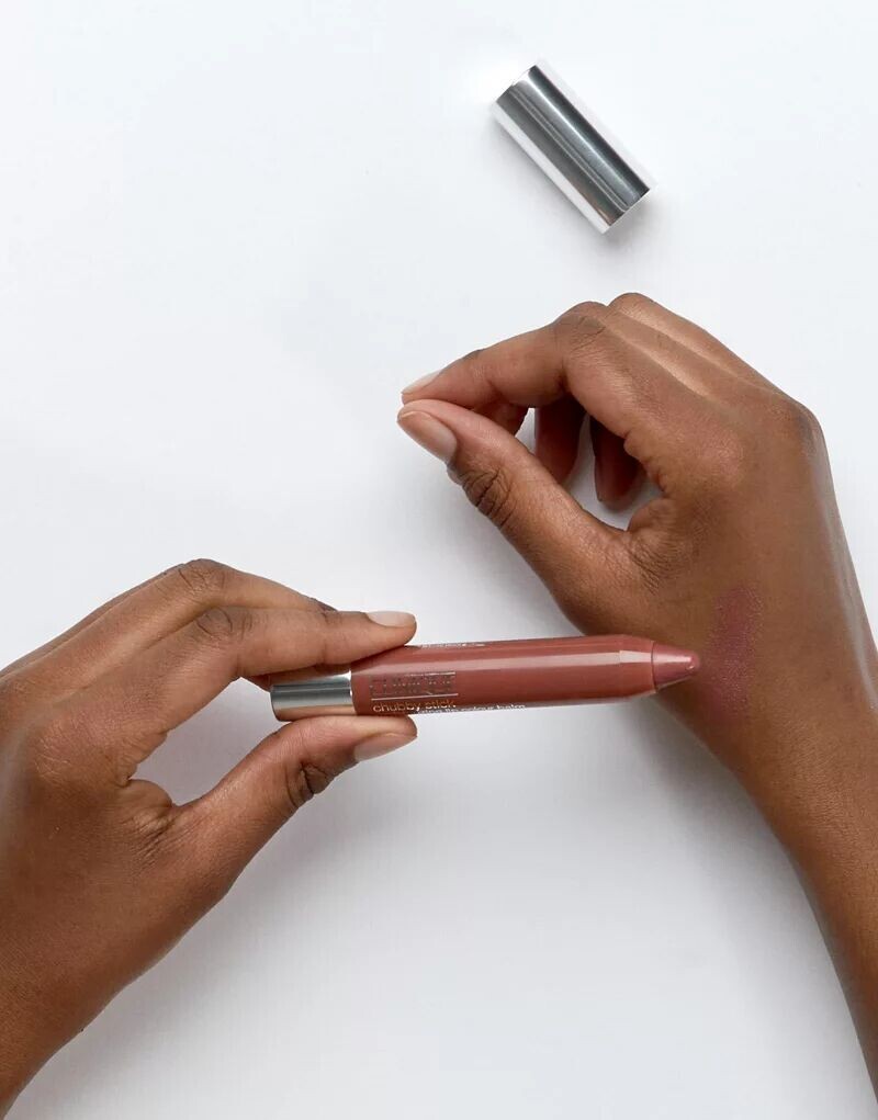 Clinique Chubby Stick Увлажняющий тонированный бальзам для губ Bountiful Blush — фото 4