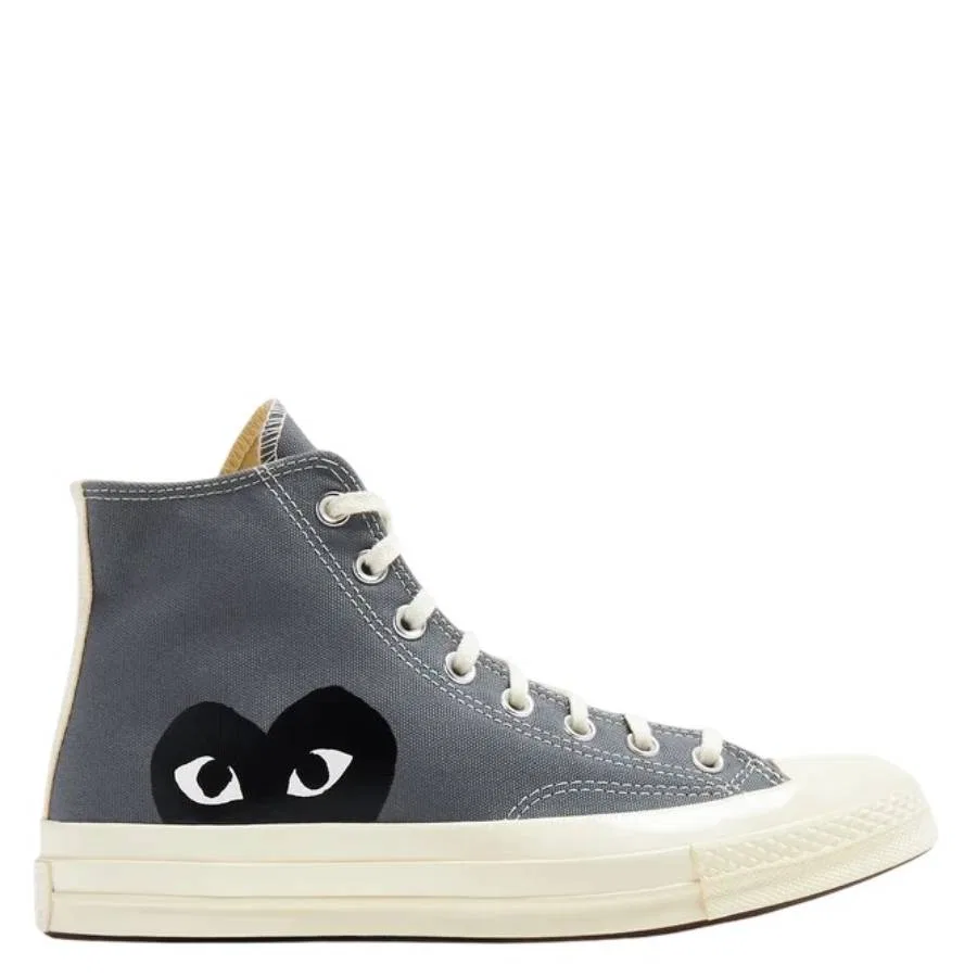 Высокие кеды Comme Des Garcons Play X Converse, серый