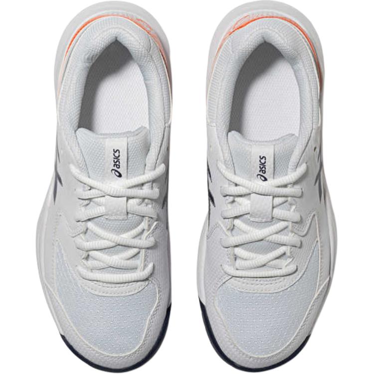 Gel Dedicate 8 Anti Kick Cushioning Low Top детские тренировочные кроссовки ASICS, белый — фото 4