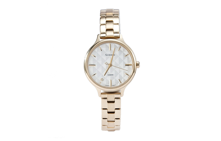 

Женские часы SHEEN белые CASIO