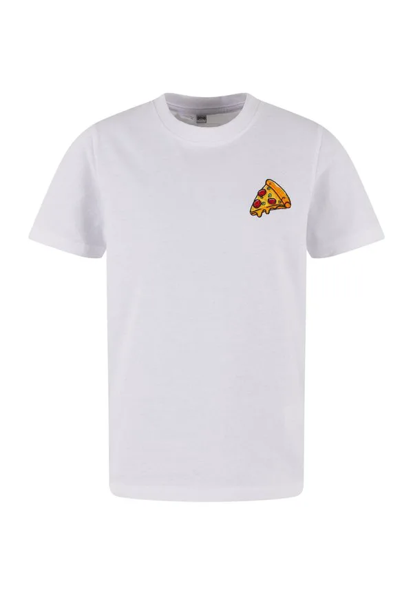 Футболка с принтом "любовь к пицце" Mister Tee, White