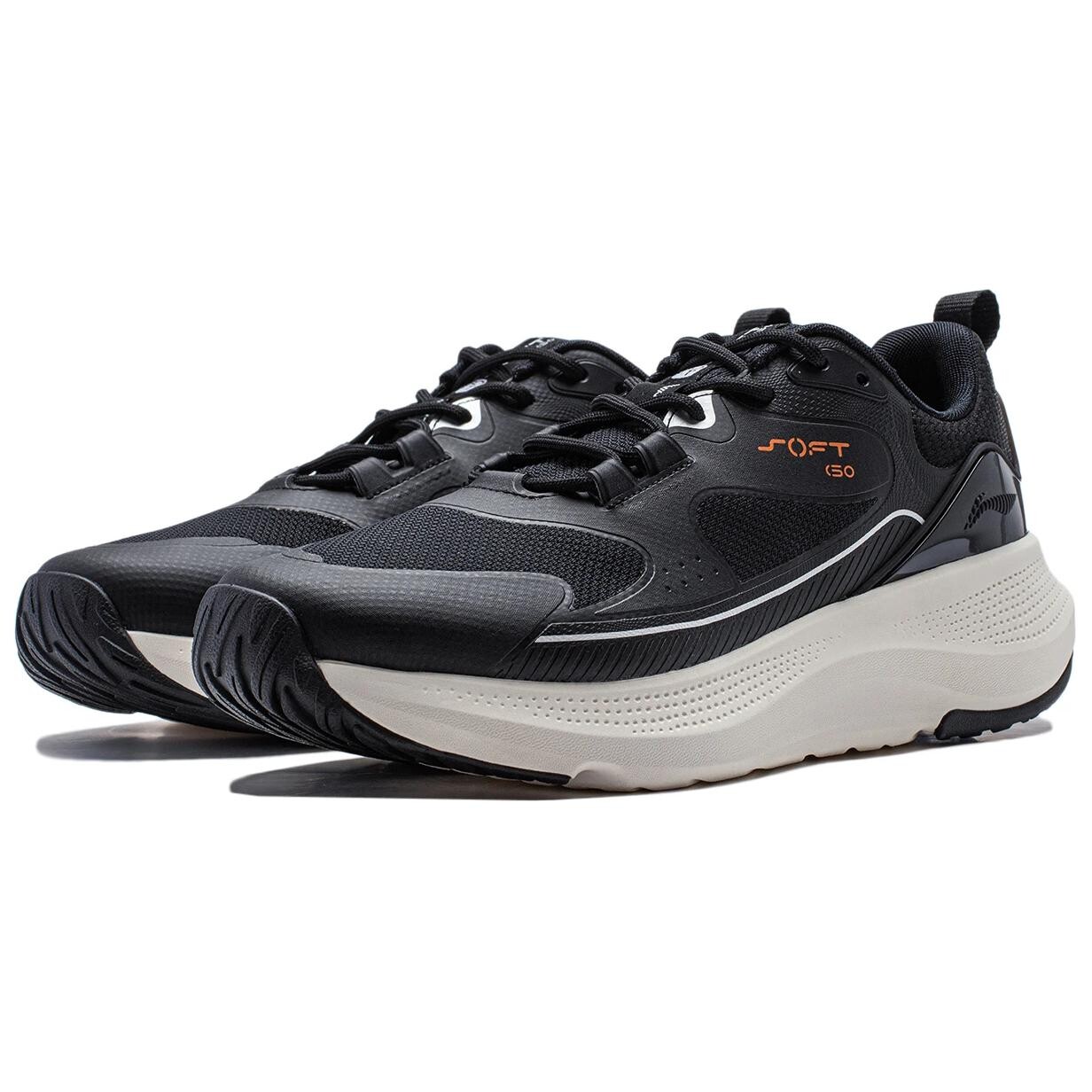 Кроссовки LINING Lifestyle Shoes Men Low-top Black, черный — фото 3