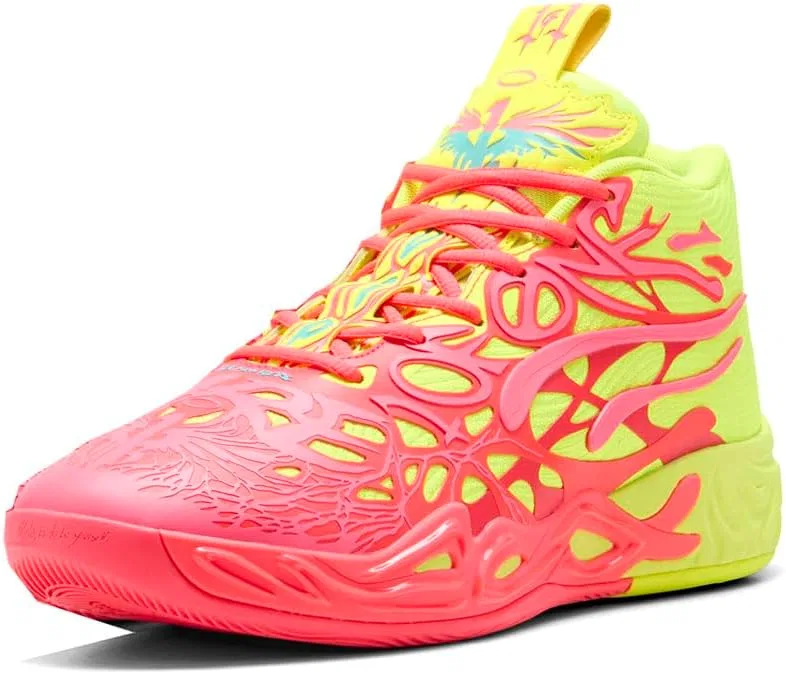 Мужские баскетбольные кроссовки Puma Mb.04 1Love розового цвета — фото 2