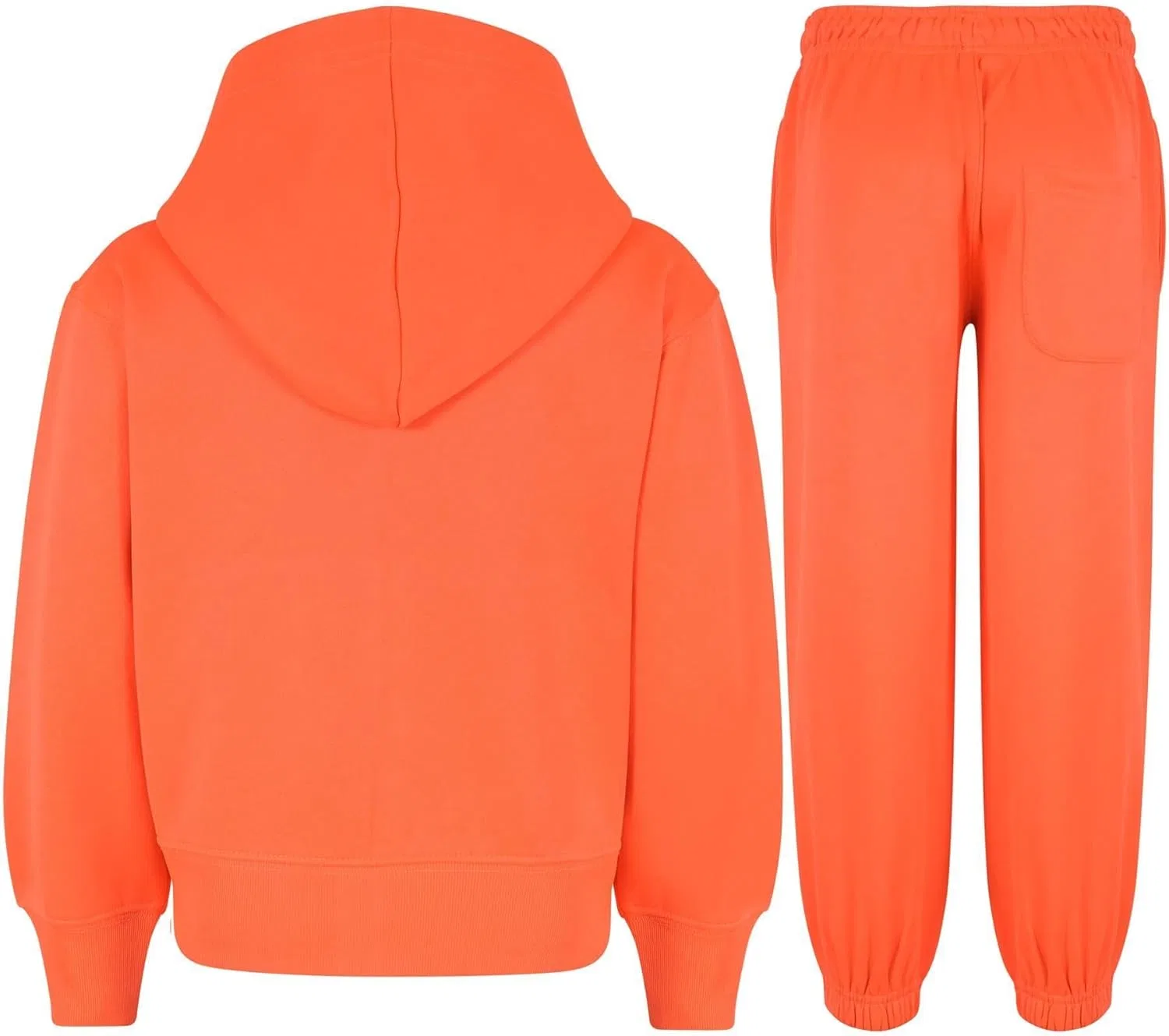 Детский спортивный костюм из флиса A2Z 4 Kids, Neon Orange — фото 2