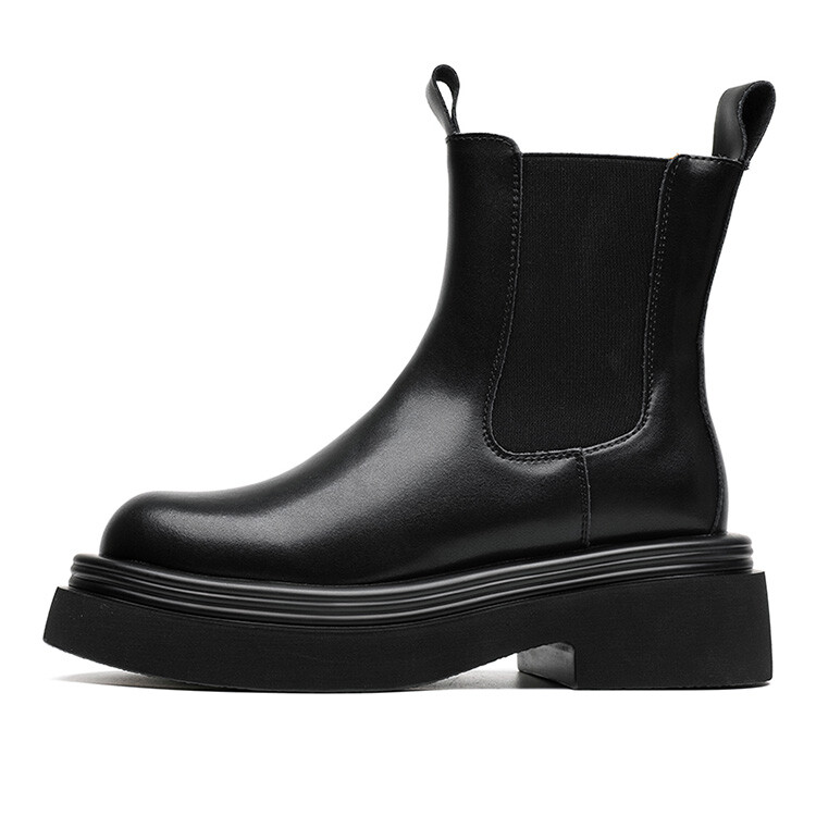 

Челси Ботинки Мужские Yedani, цвет Black Fleece-Lined