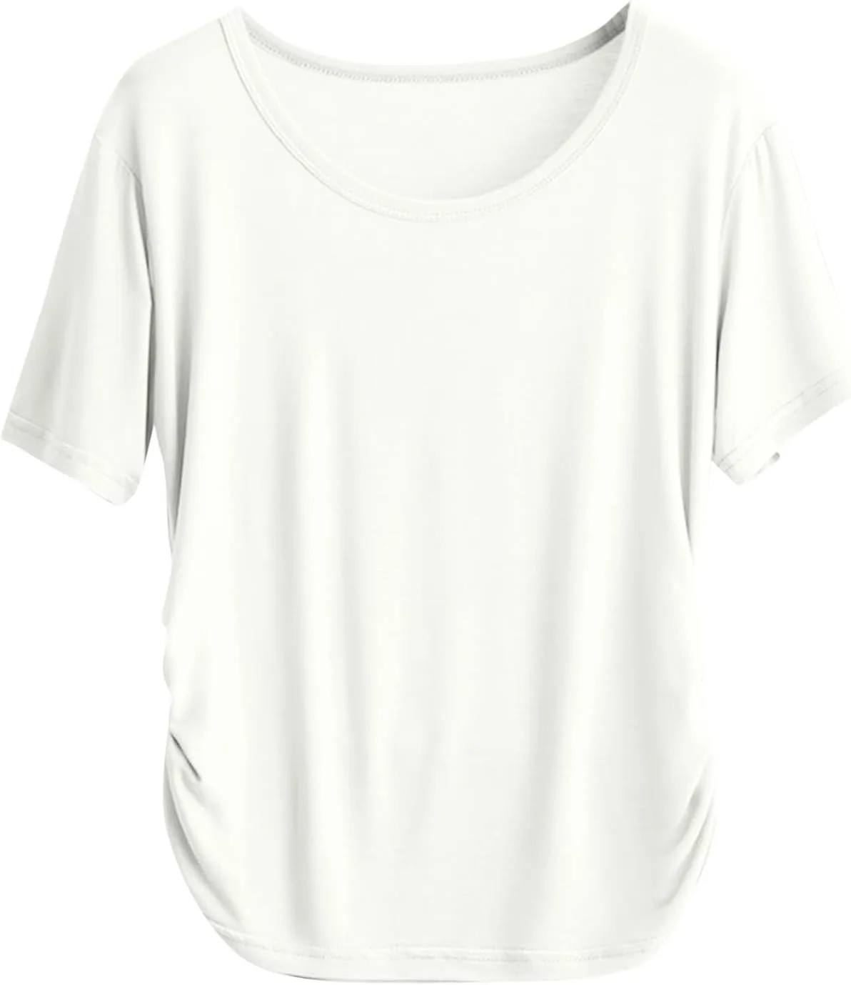 

Женская пижама-топ из модала с круглым вырезом, короткие рукава