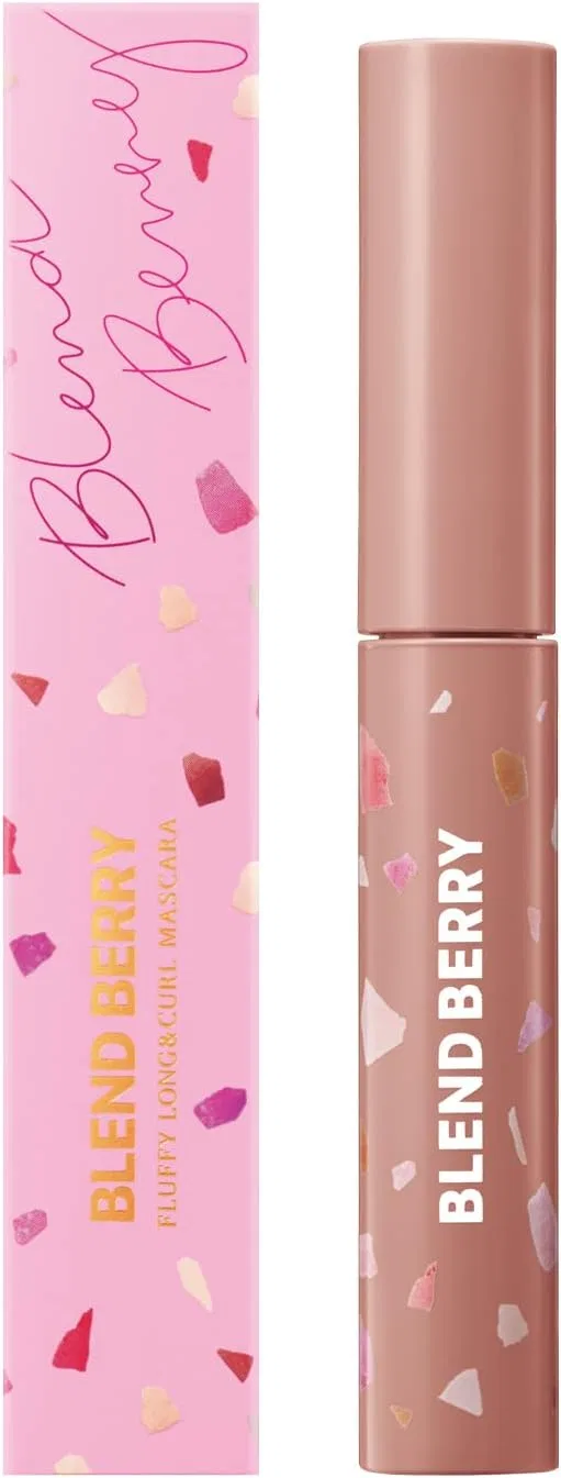 Тушь для ресниц удлиняющая Blendberry Fluffy Long & Curl Mascara 002, 7 г, цвет крыжовник