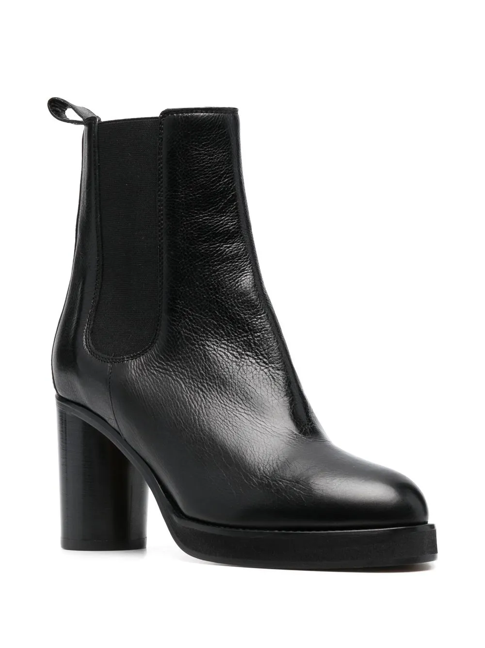 Ботильоны на блочном каблуке ISABEL MARANT, черный — фото 2
