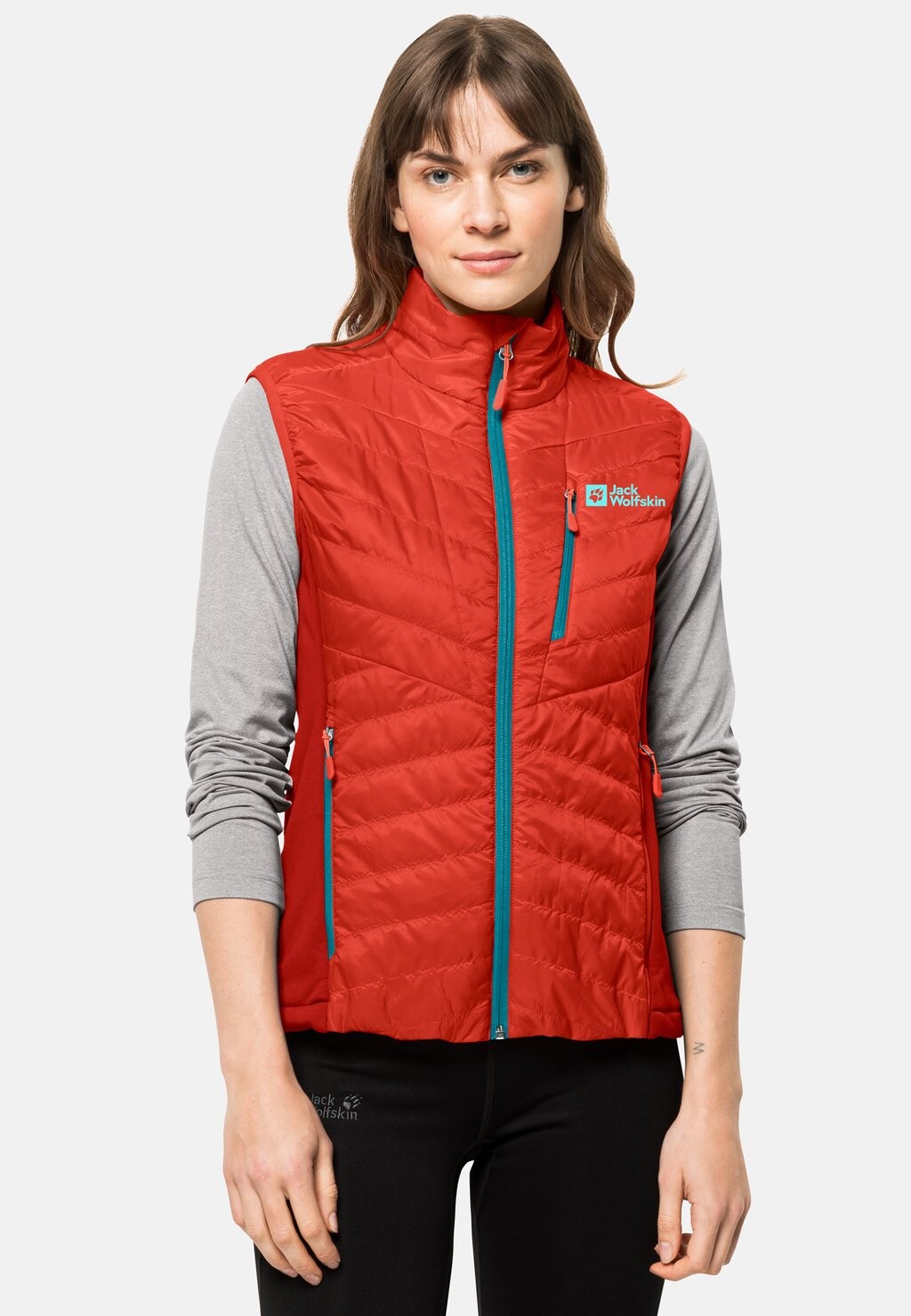 

Жилет ROUTEBURN PRO Jack Wolfskin, цвет tango orange