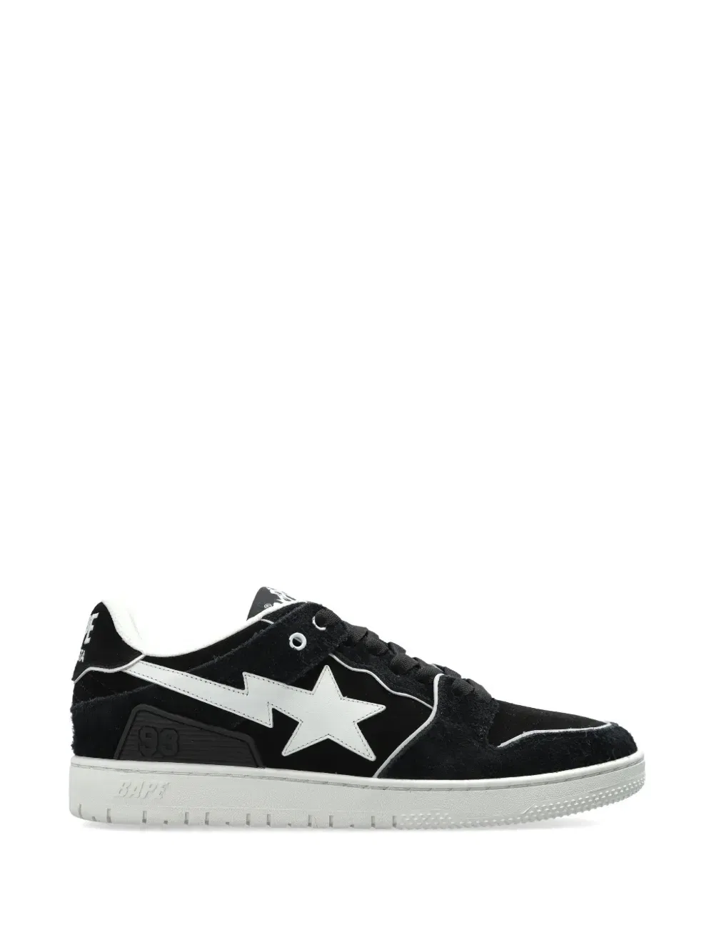 Кроссовки SK8 STA #2 M2 со звездообразной вставкой A BATHING APE, черный